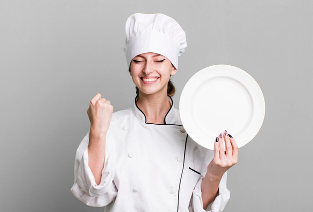 Usmievajúci sa kuchár